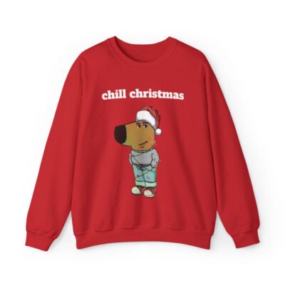 Chill Guy Christmas Meme Sweatshirt