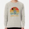 ssrcolightweight sweatshirtmensoatmeal heatherfrontsquare productx1000 bgf8f8f8 5 - Chill Guy Dog Merch