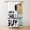 urshower curtain closedsquare1000x1000.1 11 - Chill Guy Dog Merch